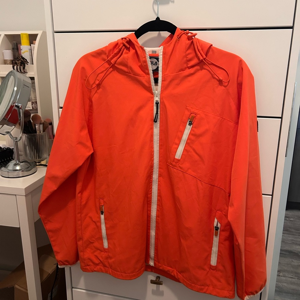 Fila Orange Zip-Up Jacket